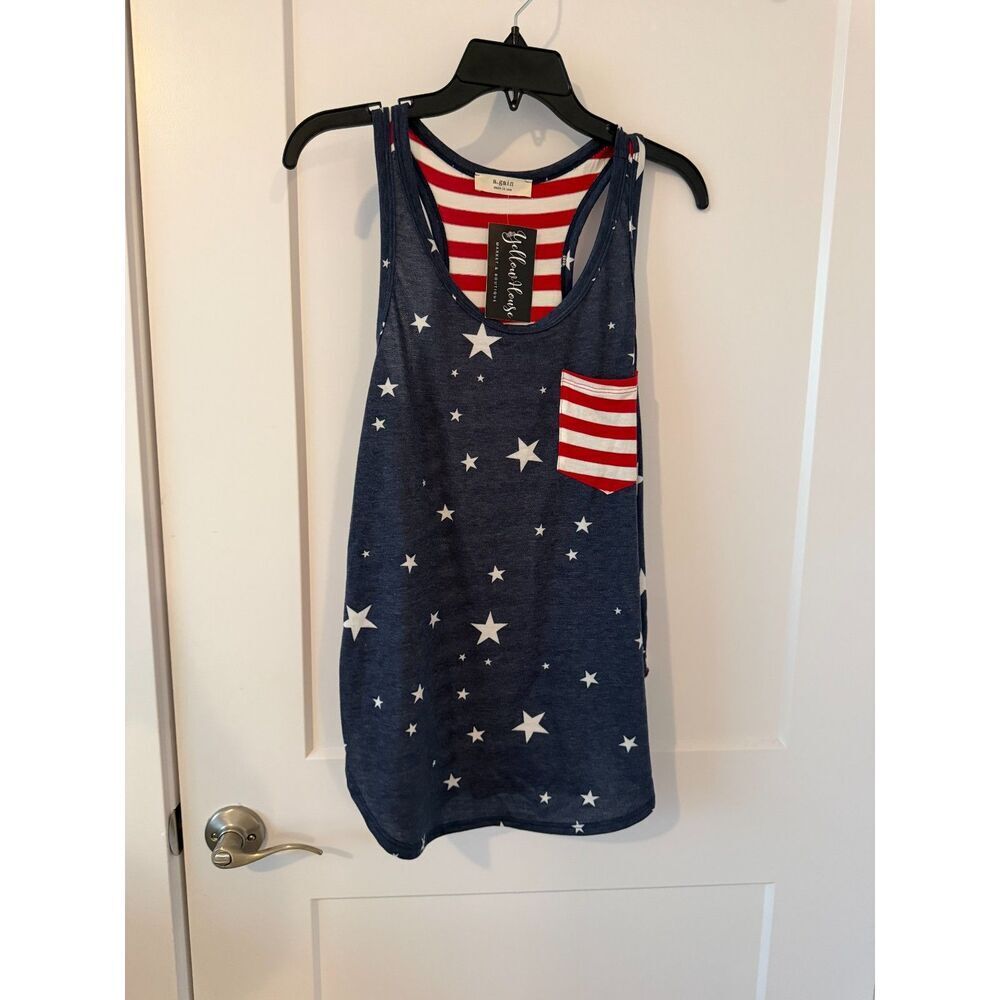 NWT Stars & Stripes Tank Top – Size Small